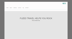 Desktop Screenshot of fuzedtravel.com